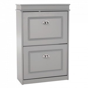 Pantofar, 2 compartimente, gri, 53x82x24 cm - TP289129 - Img 12