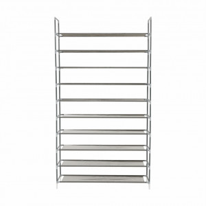 Pantofar cu rafturi, gri, 100x175x27 cm - TP263397 - Img 13