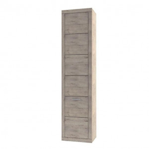 Pantofar inalt, culoarea stejar, 60x217x35 cm - TP185581