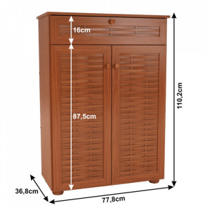 Pantofar, MDF laminat, cireş american - TP84006 - Img 5