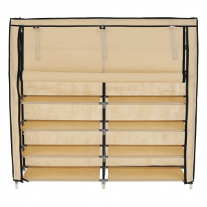 Pantofar, organizator de pantofi bej, 115x30x108 cm - TP275371 - Img 12