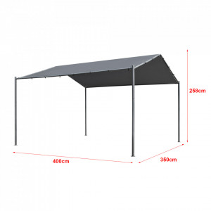 Pavilion, 400 x 350 x 258 cm, metal/poliester - P79685851 - Img 6