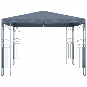 Pavilion cu șir de lumini LED, antracit, 300x300cm - V3070339V - Img 4