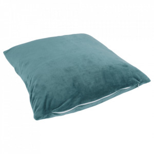 Pernă, material textil de catifea petrol, 60x60 cm - TP239005 - Img 16
