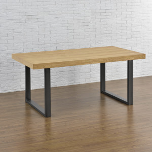 Picioare masa, set 2 buc, 90 x 72 cm, gri metalic - P57353515 - Img 4