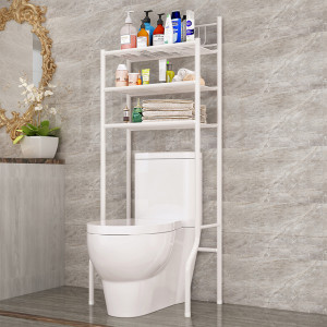 Raft deasupra toaletei, alb, 61x37x151 cm - TP315111 - Img 2