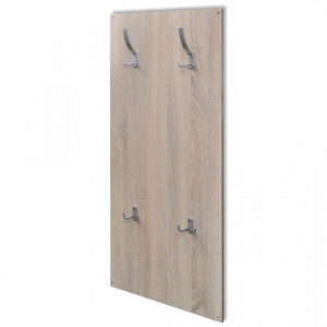 Raft Incaltaminte Lemn Stejar Alb Set 3-in-1 - V241246V - Img 3