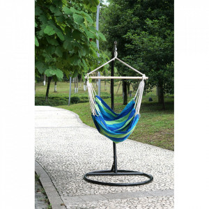 Scaun balansoar suspendabil, leagăn agăţat, multicolor, 100x130 cm - TP300323 - Img 9