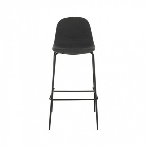 Scaun bar, material textil gri închis/metal - TP295302 - Img 19