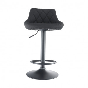 Scaun bar, material textil negru - TP206806 - Img 10