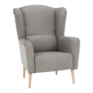 Scaun de design, ţesătură, capuccino - TP223658 - Img 1