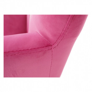 Scaun de design, ţesătură roz - TP275350 - Img 17
