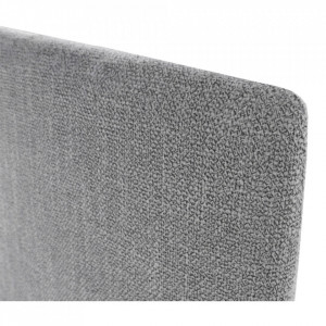 Scaun dining, material textil gri deschis/crom - TP182175 - Img 12