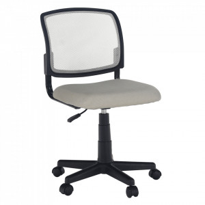 Scaun rotativ, gri/negru, 47x80/91x42 cm - TP265165 - Img 9