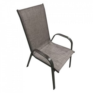 Scaun stivuibil, maro, 54x72x96 cm - TP276387