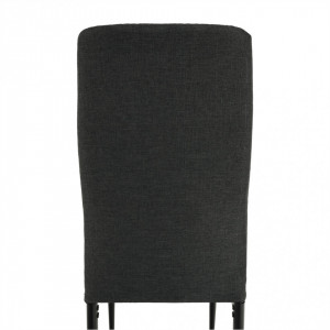 Scaun, textil gri închis/metal negru - TP201236 - Img 13