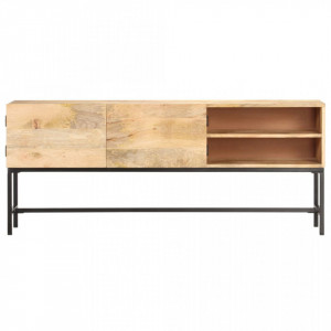 Servanta, 145 x 30 x 60 cm, lemn masiv de mango - V320226V - Img 3