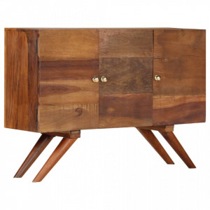Servanta, maro, 110 x 30 x 75 cm, lemn masiv reciclat - V246674V