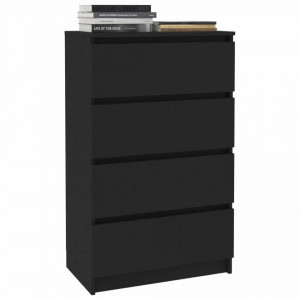 Servanta, negru, 60 x 35 x 98,5 cm, PAL - V800532V - Img 3