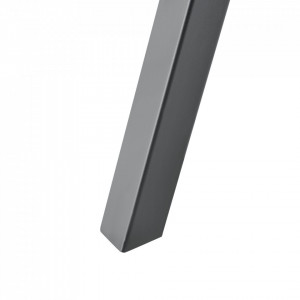 Set 2 bucati picioare masa, 70 x 12 x 72 cm, metal/gri - P65542001 - Img 3