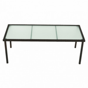 Set de grădină, cu 9 piese, 1 masă, 8 scaune, maro - TP254297 - Img 9