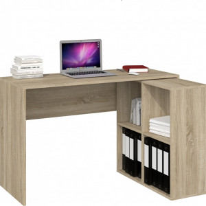 TEBIS105 - Birou, masa de scris 120 x 74 x 76 cm, Sonoma
