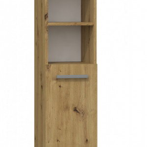 TEDUAR111 - Dulap inalt baie, 32 x 30 x 183 cm, Stejar Artisan, PAL