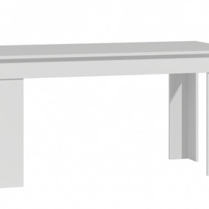 TEMAA101 - Masa fixa 160 x 80 x 75 cm - Alb-Mat - Img 2