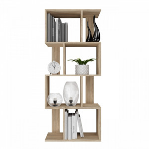 TERAS116 - Raft, rafturi, biblioteca, 59,x 30 x 140 cm, Sonoma, PAL - Img 2