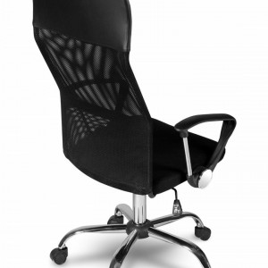 TESCN101 - Scaun birou 61 x 50 x 99-107 cm - Negru - Img 2
