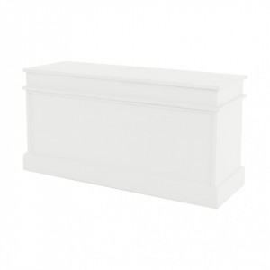 Bancă, băncuţă cu spaţiu de depozitare, alb, 100 cm - TP136614 - Img 14