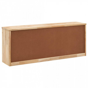 Banca depozitare pantofi, 94x20x38 cm, lemn masiv de nuc - V247599V - Img 4