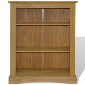 Biblioteca 3 rafturi pin, stil mexican Corona, 81 x 29 x 100 cm - V243745V - Img 2