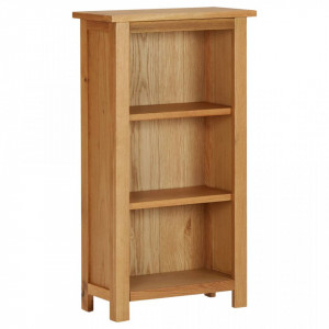 Biblioteca 45x22,5x82 cm, lemn masiv de stejar - V289186V