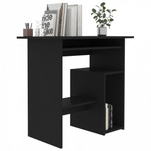 Birou, negru, 80 x 45 x 74 cm, PAL - V801365V - Img 3