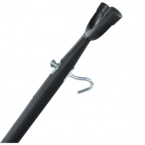 Cadru, stand pentru suspendat hamac, negru, 300x120x110 cm - TP262382 - Img 19