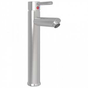 Chiuvetă rotunda cu robinet si scurgere cu apăsare, sticlă mată - V3098448V - Img 3
