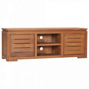 Comoda TV, 110 x 30 x 40 cm, lemn masiv de tec - V289069V