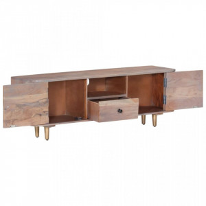 Comodă TV, 118x30x40 cm, lemn masiv de acacia - V322684V