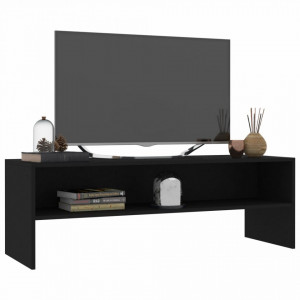 Comoda TV, negru, 120 x 40 x 40 cm, PAL - V800037V - Img 3