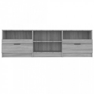 Comodă TV, sonoma gri, 150x33,5x45 cm, lemn prelucrat - V817115V - Img 4