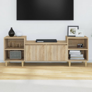Comodă TV, stejar sonoma, 160x35x55 cm, lemn prelucrat - V821191V - Img 3