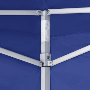 Cort de petrecere pliabil cu 2 pereți, albastru, 2 x 2 m, oțel - V48878V - Img 3