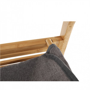 Coş pt. rufe, bambus și gri, 40x35x60 cm - TP265841 - Img 5