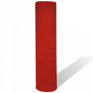 Covor Rosu 1 x 20 m Foarte Greu 400g/m² - V241281V - Img 4
