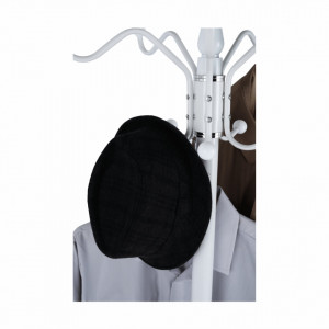 Cuier de podea, tip pom, alb, 37x37x175 cm - TP234457 - Img 10
