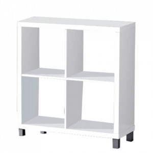 Dulap biblioraft, alb, 76x29x83 cm - TP69936 - Img 6