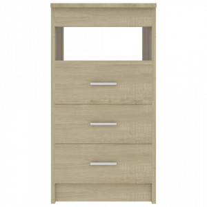 Dulap cu sertare, stejar Sonoma, 40 x 50 x 76 cm, PAL - V801808V - Img 4