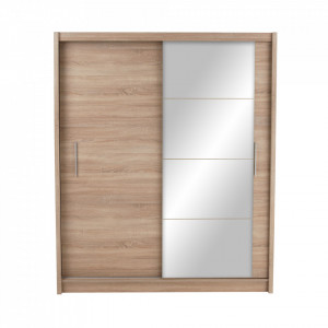 Dulap cu uşi glisante, sonoma, 180x215 - TP327256 - Img 13