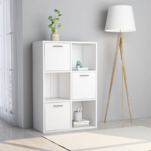 Dulap de depozitare, alb, 60 x 29,5 x 90 cm, PAL - V801134V